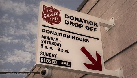 Community ServiceNon-Profit. . Salvation army drop off points
